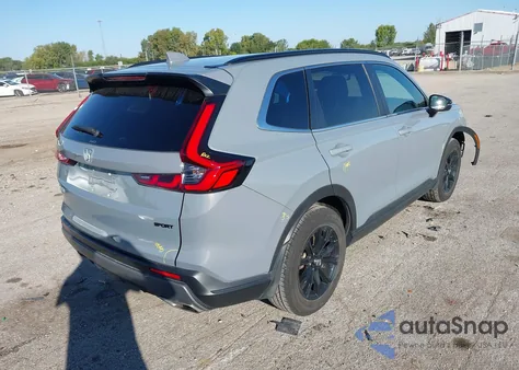 2024 Honda Cr-V Hybrid Sport из США, поврежденный, VIN 7FARS6H50RE051750